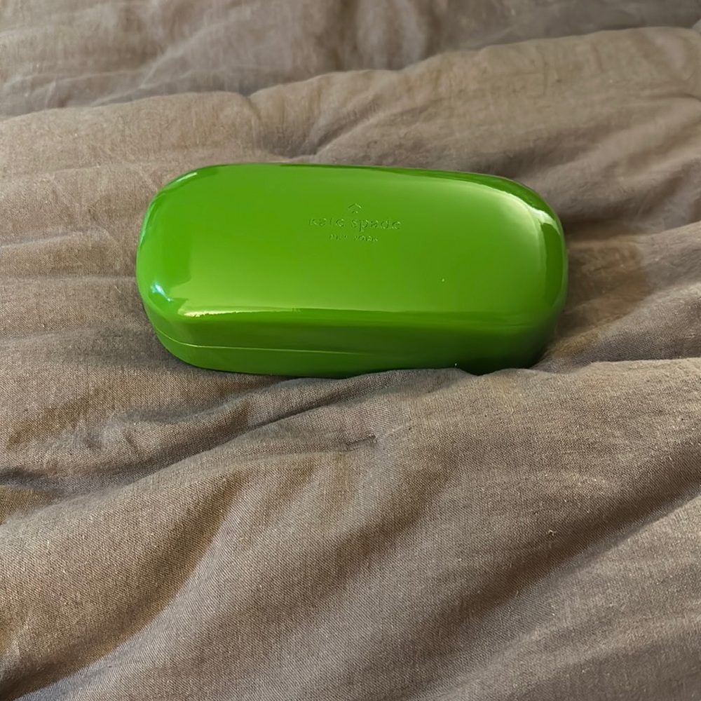 Kate Spade Green Sunglass Case NEW